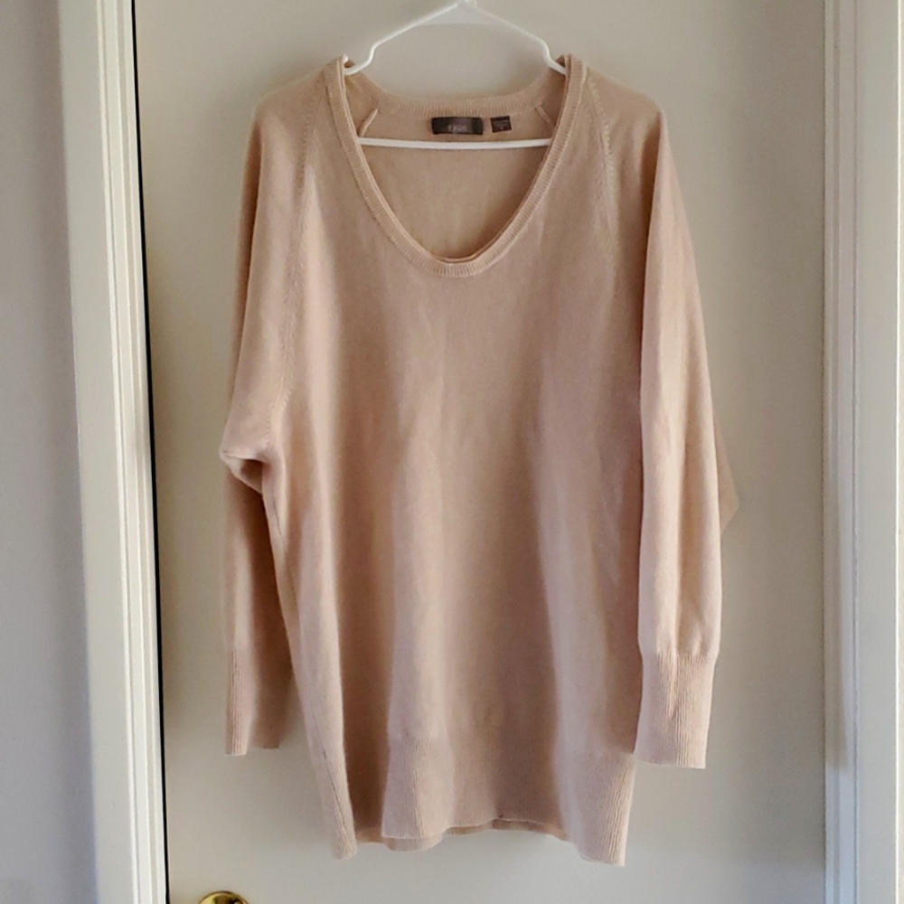 Ultra soft oversized cashmere sweater